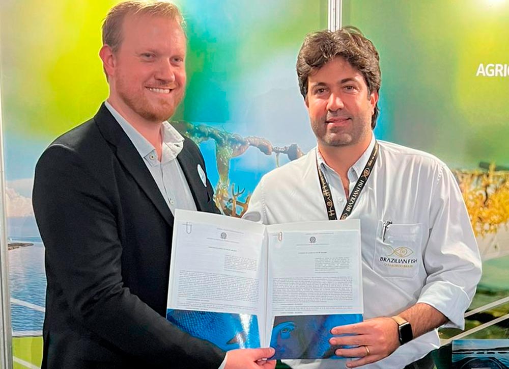 Piscicultura Brazilian Fish assina contrato de cessão de uso das águas